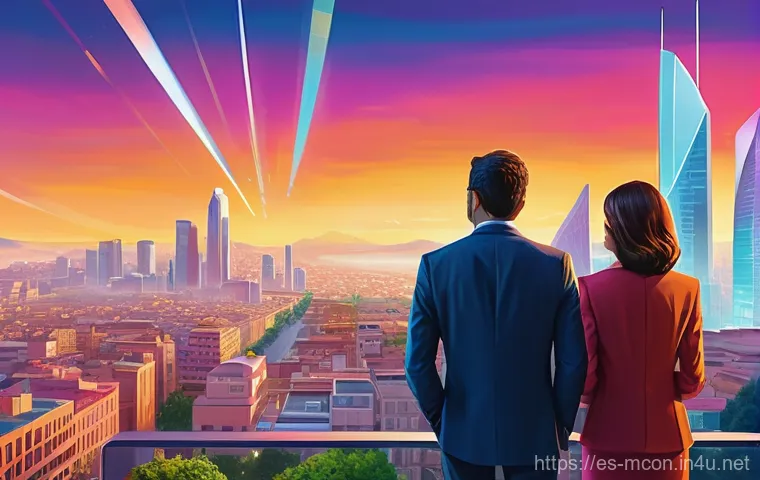 경영컨설팅과 크로스컬처 관리 - Image Prompt 1: AI as a Business Navigator in Spain**