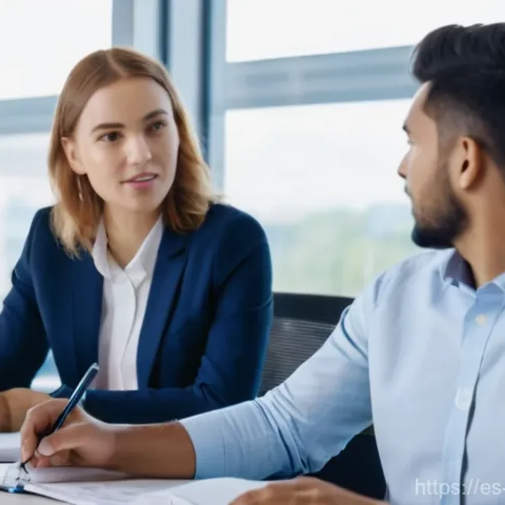경영컨설턴트의 면접 준비법 - **"Consulting Case Study Session"**
A group of three diverse professionals (two women, one man, ...